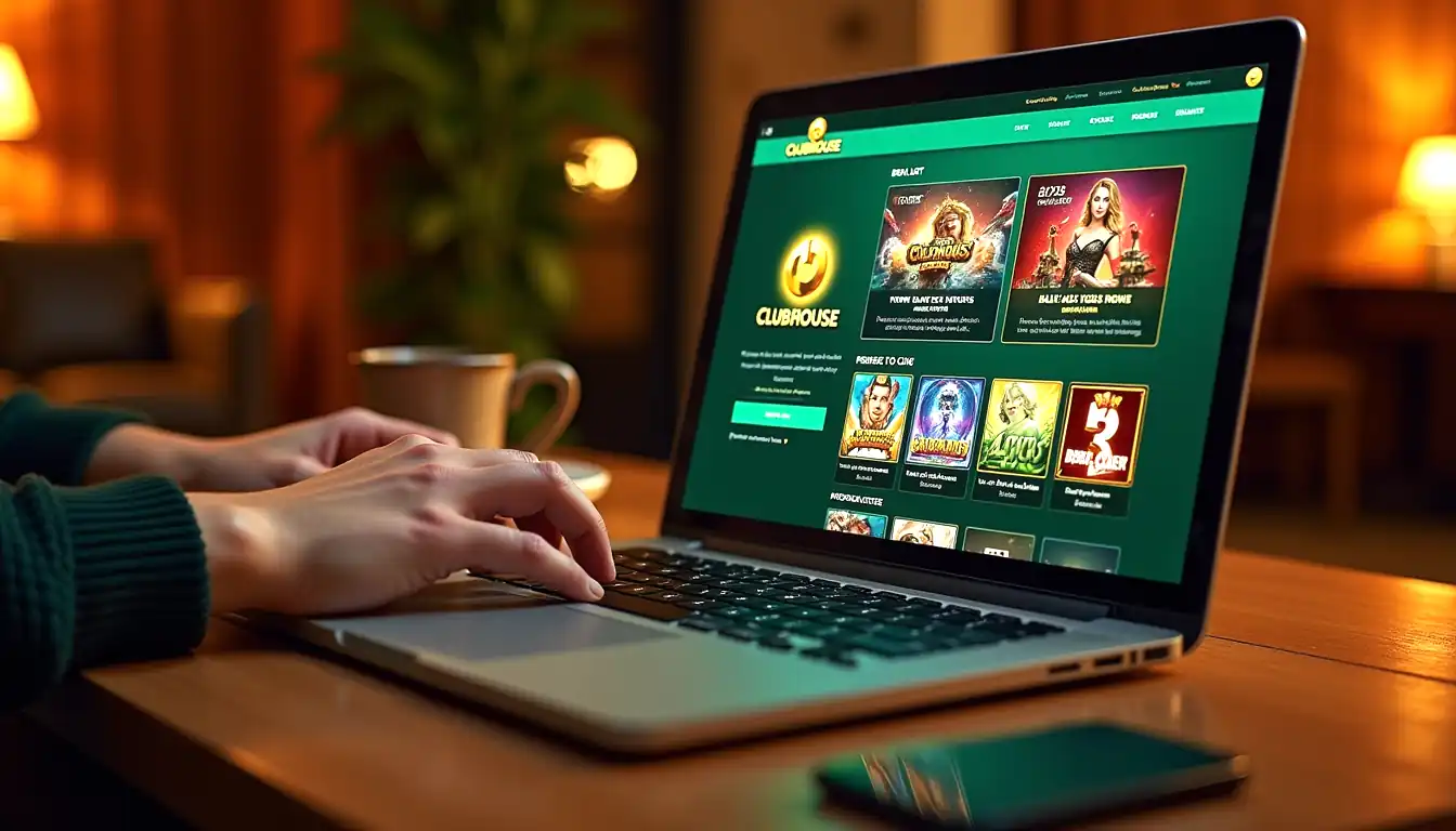 The Clubhouse Casino Australia on laptop and mobile